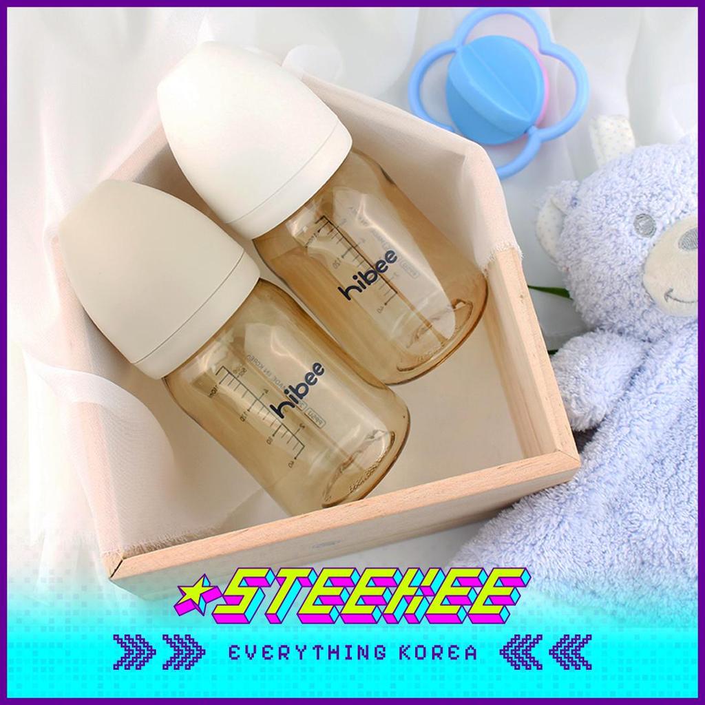 Hibee Eight Air Vents PPSU Anti-Colic BPA-free Baby Bottle 170ml by Steekee Korea 4310