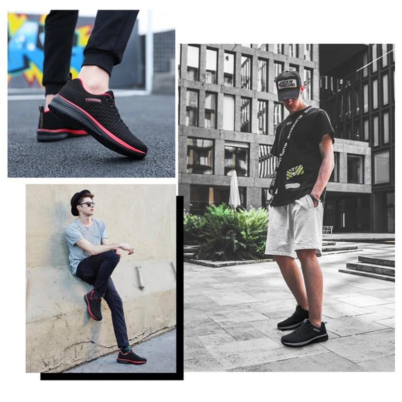 

Мужские повседневные кроссовки, кроссовки для бега, мужские, на шнуровке, легкие, удобные, дышащие, большого размера 46, спортивная обувь для ходьбы для мужчин 46 зелёный