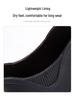 Men's Fashionable Low-Top Waterproof Rain Boots with Fleece Lining, Washable Flat Bottom, Mid-Calf, Ideal for Kitchen, Food Delivery, and Riding.