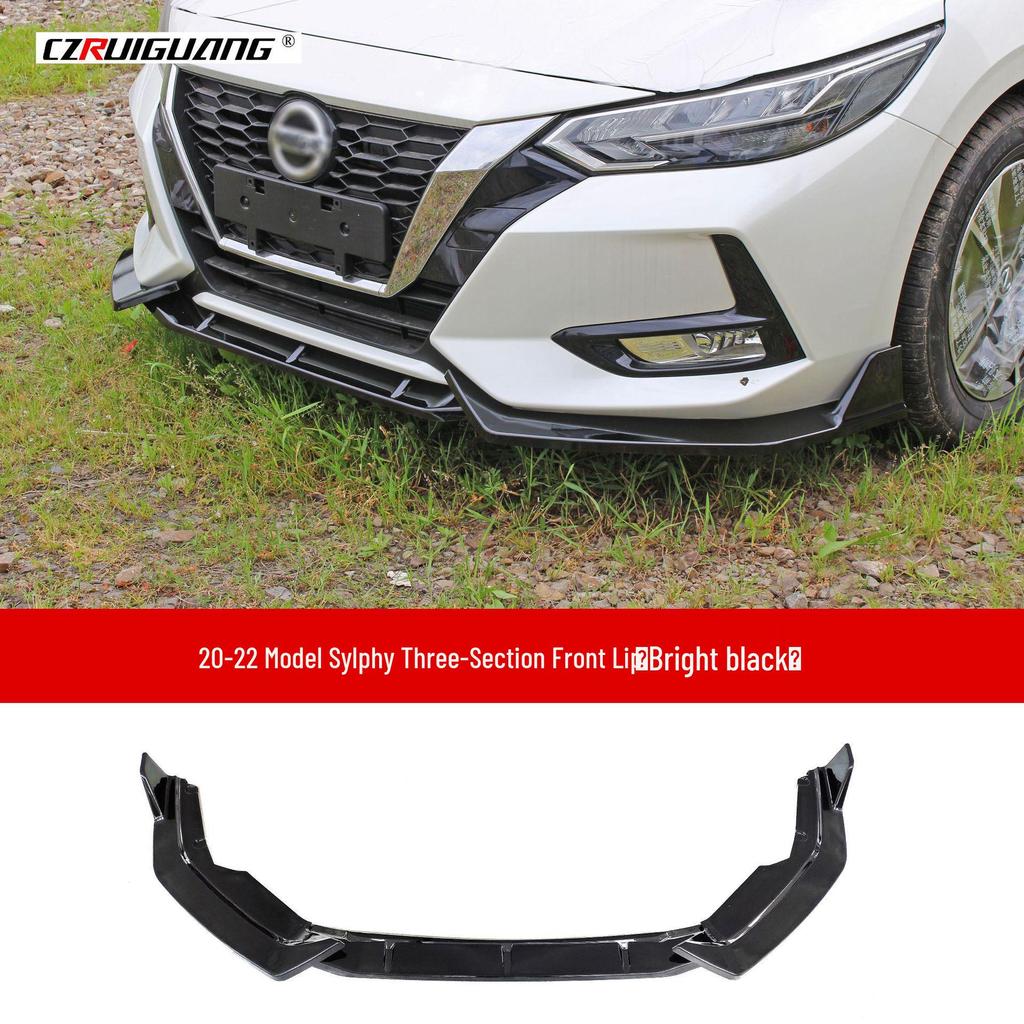 Συμβατό Body Kit 14ης Γενιάς Sylphy: Εμπρόσθιο Χείλος, Πλαϊνά Μαρσπιέ, Πίσω Αεροτομή, Πίσω Χείλος, Γωνία Εμπρός Προφυλακτήρα.