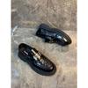 Guangzhou Men's Non-slip Business Casual Leather Loafers – Wear-resistant and Slip-on Shoes