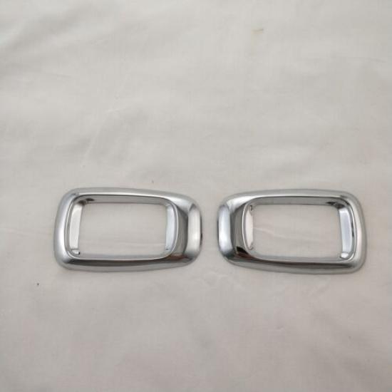 Chrome Side Light Frame Cover Trim For 1998-2007 Toyota Land Cruiser LC100 2pcs