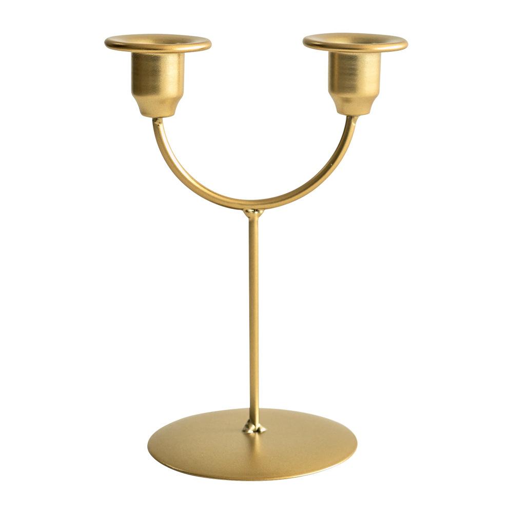 Wedding Ceremony Photo Props Atmosphere Sense of Romantic Candlelight Dinner Creative Candelabra Decorative Ornaments
