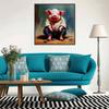 New Arrival 5D DIY Full Circle Diamond Painting "Pig Man" Embroidery Cross Stitch Home Decor Gift