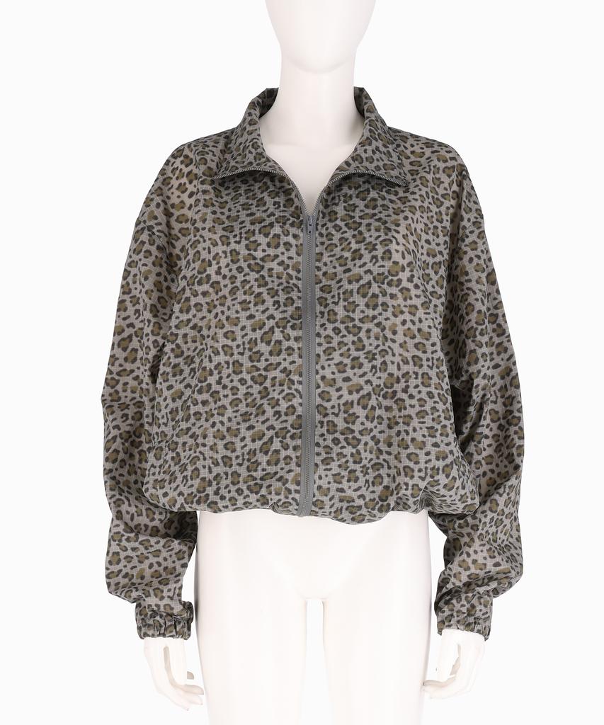 DOUPWN Leopard Light Nylon Windbreaker
