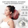 16 Heads Electric Neck Back Heat Massage Pillow Shiatsu Shoulder Deep Kneading Massager Infrared therapy for shiatsu