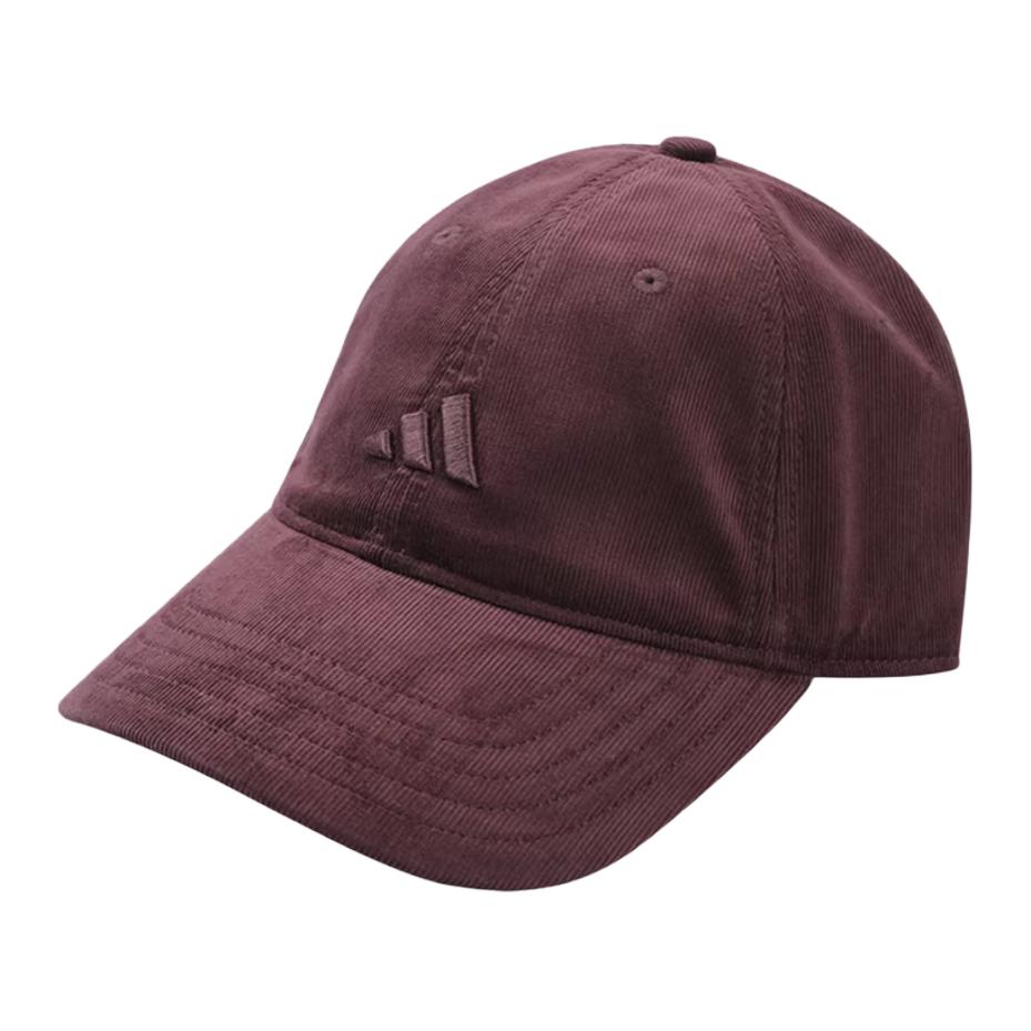 Adidas Logo Duckbill Cap Couple Style Unisex Hats Aurora-Gem-Red IA6122 OSFM