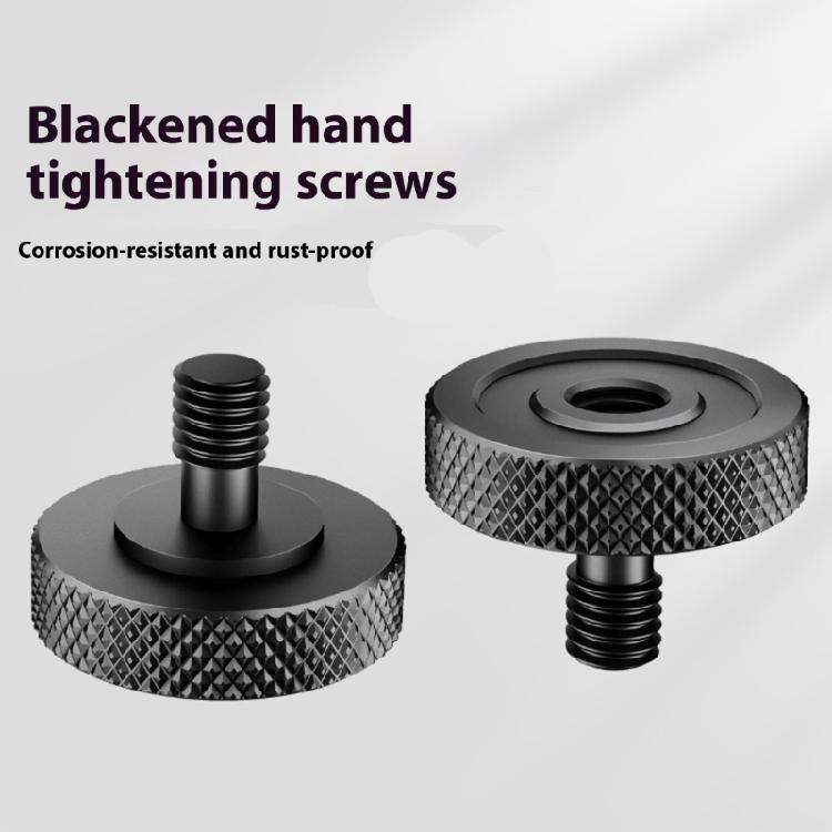 Camera Screw 1/4 to 1/4inch Screw Tripod Monopod Photography Accessories Mount Adapter Conversion Screw for Flash Lamp