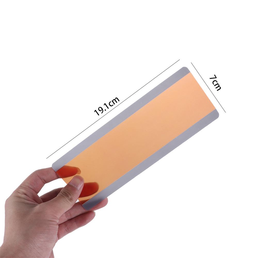 Transparente Textmarker Lesezeichen Lesehilfe Streifen Lesezeichen