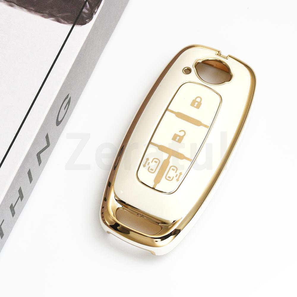 Shell For Nissan Micra Qashqai J11 X-Trail T32 Tiida Pathfinder Leaf Juke Versa Note Patrol Fob Tpu Car Key Case Cover Holder