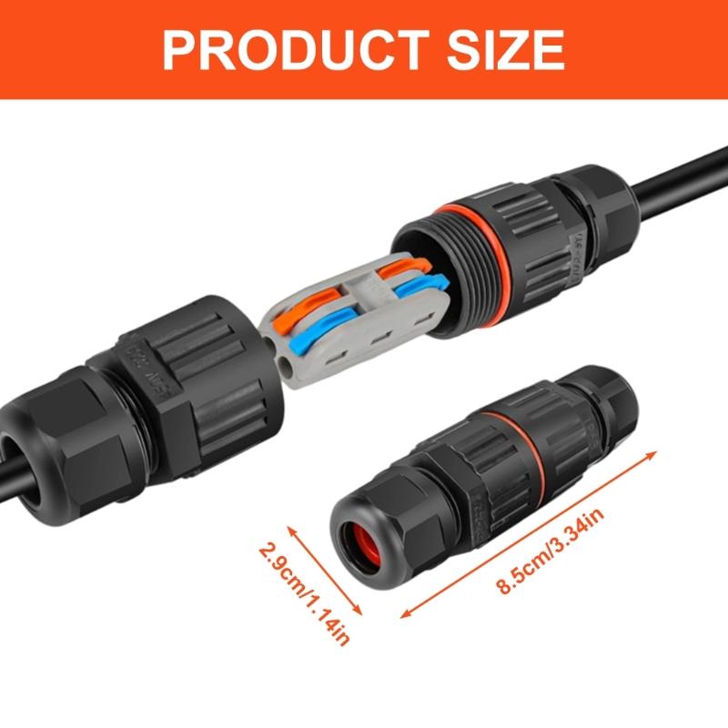 Strong Outdoor Wire Connectors Weatherproof & Resistant for Reliable Power Transmission In Harsh Environment
