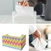5D DIY Tissue Case Diamond Mosaic Square Tissue Box Kit Handmade Art Napkin Dispenser for Home Office Car Decor Supplies