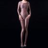 Sexy Women Oil Glossy Shiny Elastic Bodysuit Yoga Shapping Tights Bodycon Rompers Silky Satin Jumpsuits Maid Leotard