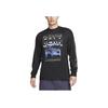 Nike ACG Print Crew Neck Long Sleeve Casual T-Shirt Men Tops Black FQ3730-010