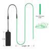 3M EL Wire Neon LED Strip Light AA Battery Powered DIY Lights Tube Rope For Halloween Christmas Festival Party Car Decoration