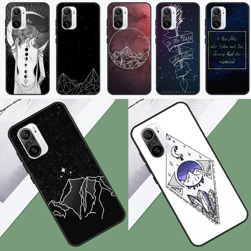 A Court Of Mist And Fury For POCO X5 X3 F5 Pro F4 X4 GT M5s C40 F3 Phone Case For Xiaomi 12T 11T Pro 12 13 Lite 12X