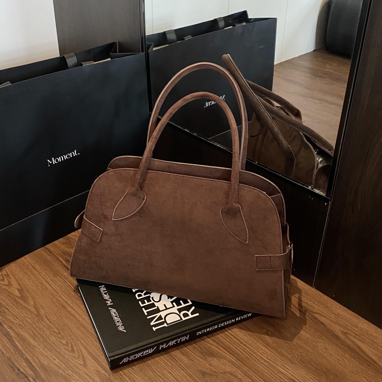 

Универсальная сумка-тоут с леопардовым принтом - Осенне-зимняя женская сумка через плечо большой вместимости кофейный