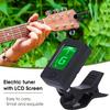 Clip-on Ukulele Tuner - Digital Tuning Tool, Portable Clip-on Tuner | Convenient Ukulele Turner, Simple Setup for Accurate Notes, Perfect Accessory fo