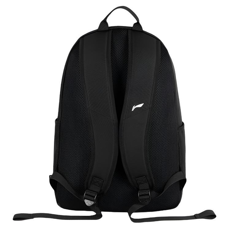 Li Ning Polyester Backpack Regular Unisex Standard Black ABSV485-11