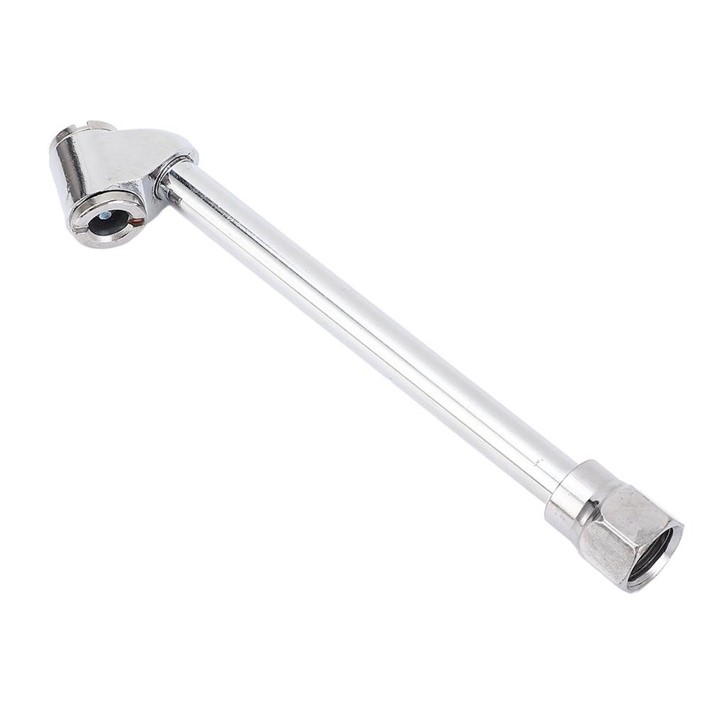 10 Sätze Doppelkopf-Luftfutter 1/4 Zoll FNPT Zinklegierung Reifen-Luftfutter mit Schnellanschluss für LKW Wohnmobil