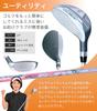 [LeftWomen's] Afecto Golf Club Set of 8 (1W4W7U7I9IPWSWPutter) L Shaft Color Available HS Stand with Caddy Bag Beginner Set Manufacturer Direct Sales