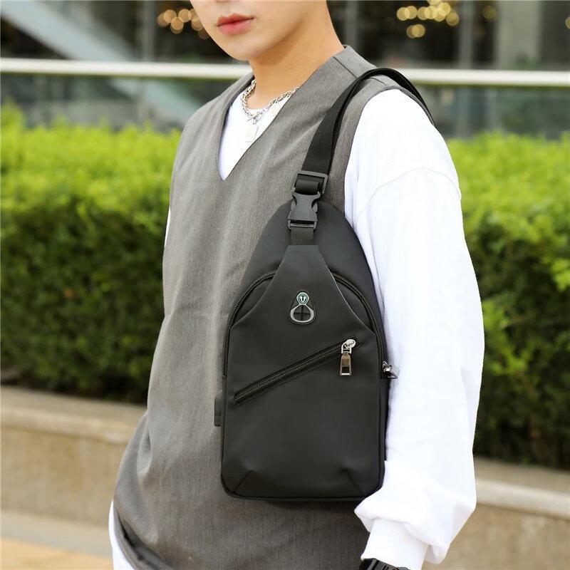 Men s Multifunctional Crossbody Chest Bag