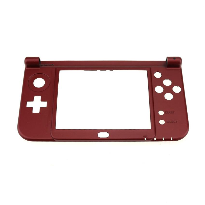 JCD 2015 New Verison For Nintend New 3DS XL LL Replacement Hinge Part C Face Bottom Middle Shell Housing Case