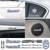 1 Set Auto-Plakette Aufkleber Auto-Dekoration Abziehbild Für Mercedes Benz W204 W124 W201 W202 W212 W220 W205 GLA CLA Auto Zubehör Gadgets
