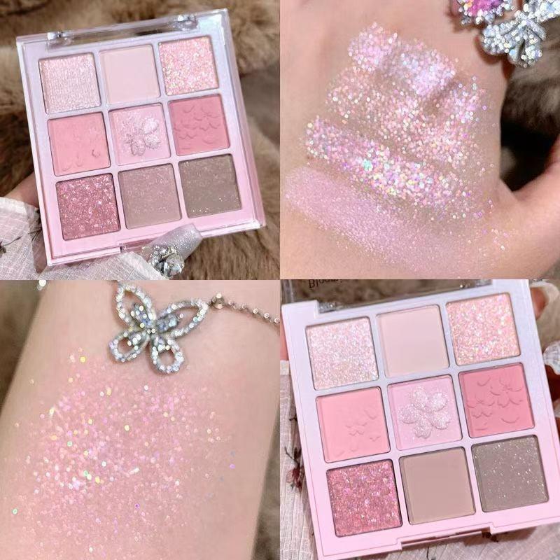 9/12/15/18/20/25 Colors Matte Glitter Eyeshadow Pallete Eyeshadow Pigment Diamond Shimmer Nude Shiny Makeup Eye Glitter Beauty Creations