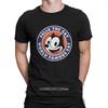 Creative Fun T-Shirt Men Crewneck Cotton T Shirts F-Felix The Cat Cartoon Short Sleeve Tees Summer Tops