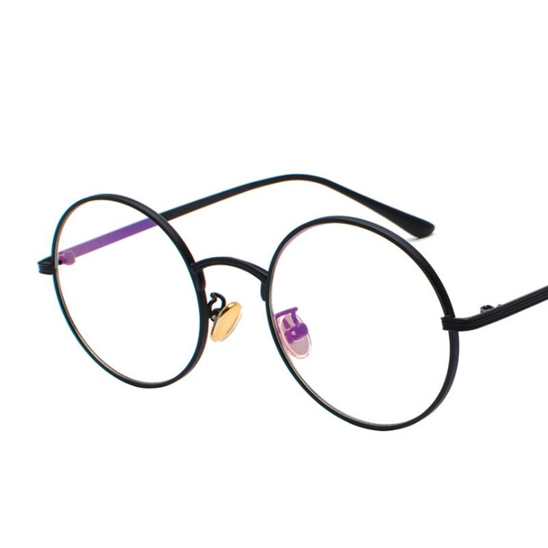 Sunglasses Personality Round Frame Men Punk Style Harajuku Style Metal Fashion Retro Women Korean