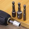 Steckschlüsseladapter Chrom-Vanadium-Stahl Schlagsechskant Schaftsatz 1/4" 3/8" 1/2" Verlängerung Bohrer Stangen-Satz Antriebskraft Bit Werkzeuge