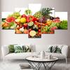 Abstract Vegetable Fruit Posters and Prints Canvas Painting Still Life Pineapple Wall Pictures Living Room Home Decor No Frame