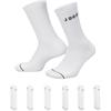 Everyday Socks 6 Pack White/Red/Black Children Aged 3 7 Years Old FZ2051-100