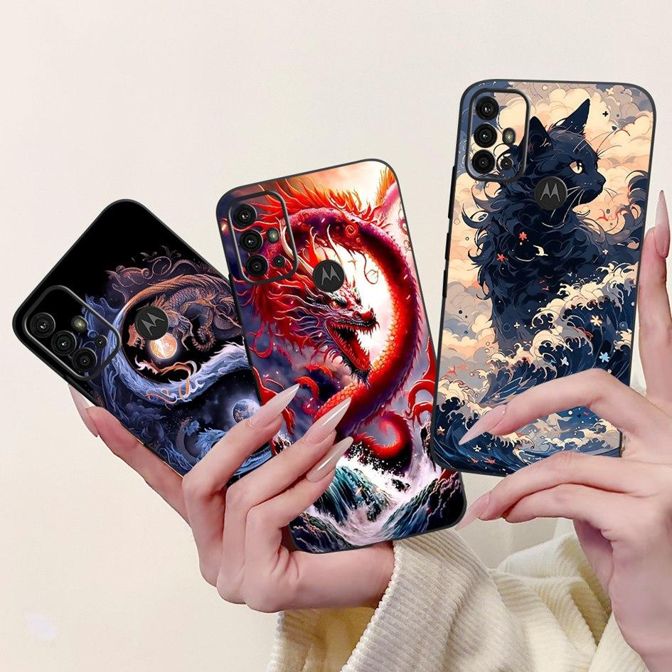 Case For Motorola Moto G30 G20 G10 Phone Cover New Fashion Flower Soft Silicone Matte Bumper on Moto G20 XT2128-1 G 10 G 30 Capa