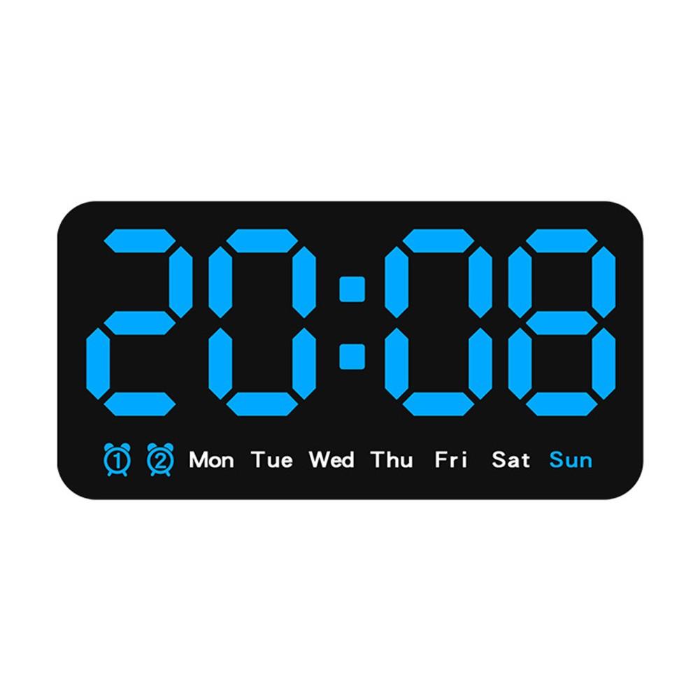 

LED alarm clock electronic clock temperature sensing electronic alarm clock синий