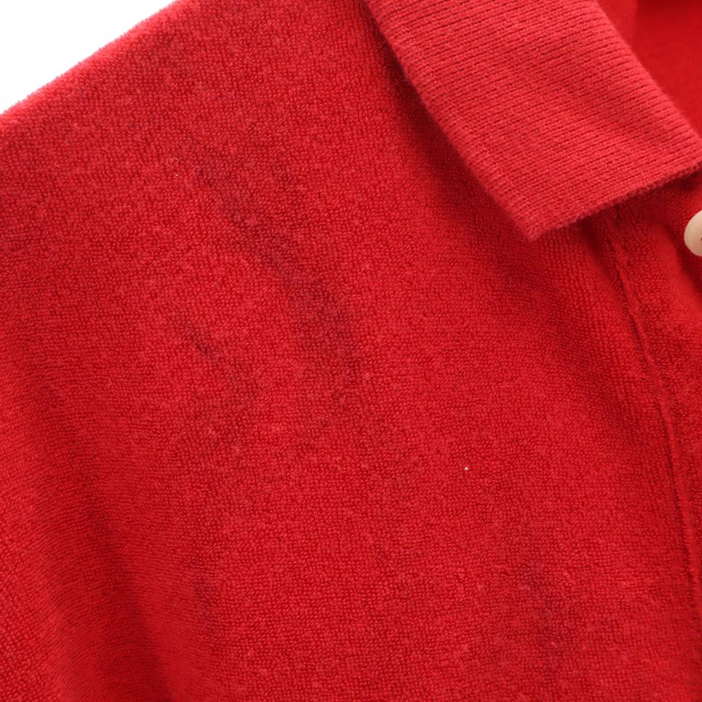 Polo by Ralph Lauren Short Sleeve Polo Shirt M Red Pile Ground Men's Used