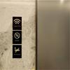 Stainless Steel Slogan No Smoking Sign Public Places Warning Signage Wall Stickers WIFI Plaque Number Custom Address Plates