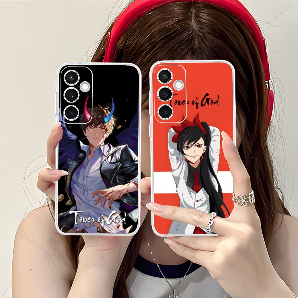 Anime Game Tower of God Phone Case for Samsung Galaxy S25 S24 S23 S22 S21Plus FE Ultra Clear Colorful Cover Smartphone Luxury