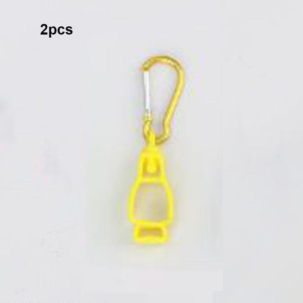 2pcs Safety Outdoor Gloves Clip Plastic Protective Gloves Clip Mountaineering Buckle Hat Clip