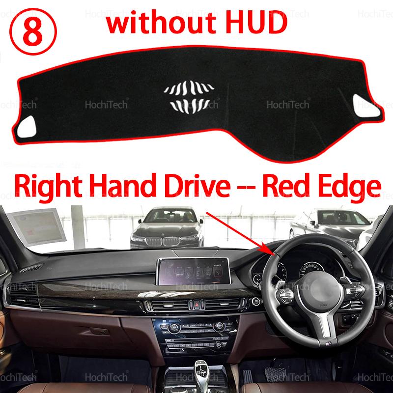 

Dashboard Cover Avoid Light Anti-Slip Anti-dirty Mat Pad Sunshade Dashmat Protect for BMW X5 F15 X6 F16 2015-2018 LHD RHD