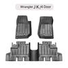 3D TPE LHD Car Floor Mat For Jeep Wrangler JK/JL 2007-2017 2018-2021 Car Foot Pad Floor Liner Carpet 2Door 4 Door Sahara Rubicon