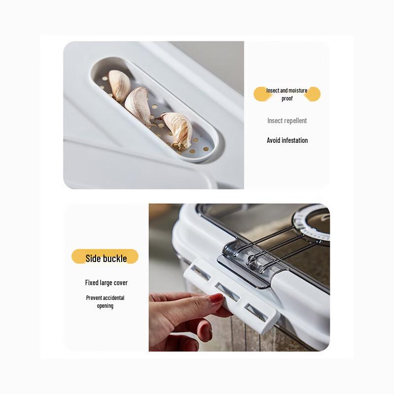 Yimeide Thickened Plastic Rice & Grain Storage Container