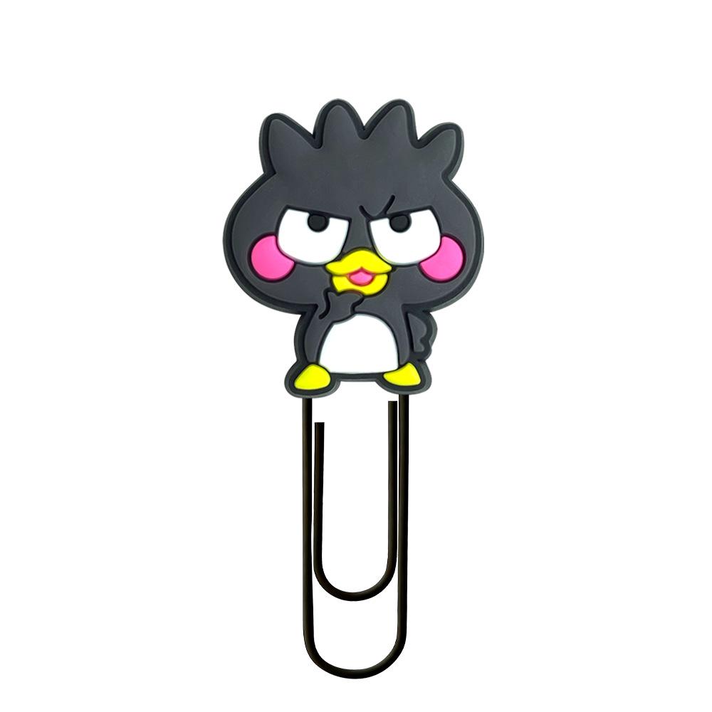 Sanrio Cute Cartoon PVC U-Shaped Paperclip Bookmark