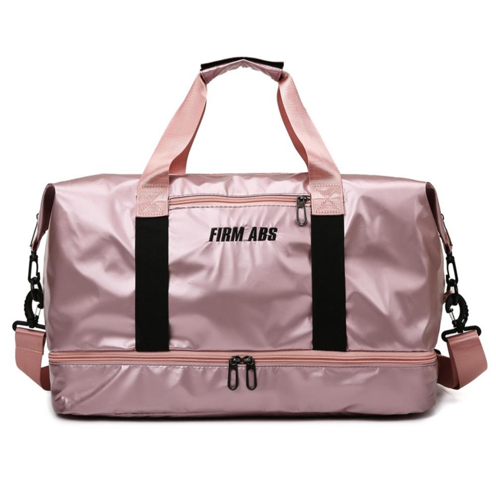 New large capacity gym bag Korean version of portable long-distance short travel bag dry and wet separation luggage bag