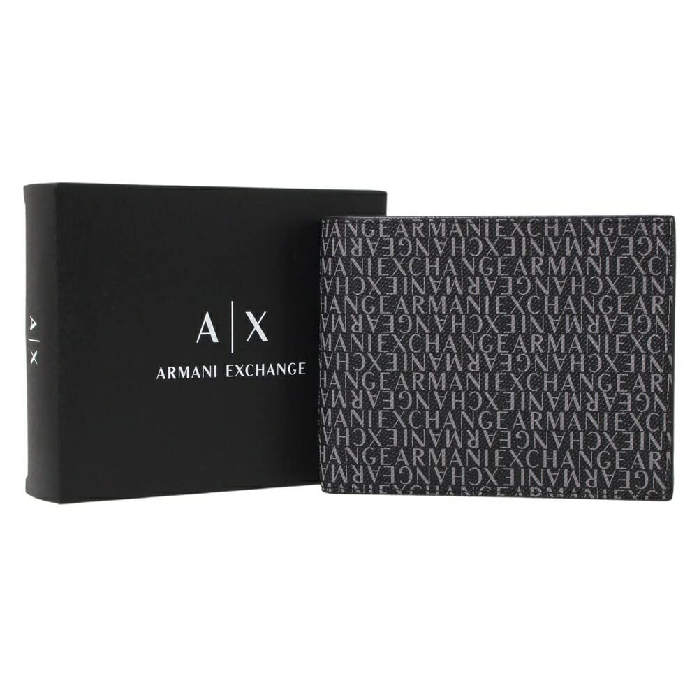 Bifold Wallet 958433 CC831 00020 Black [ARMANI EXCHANGE] [Armani Exchange] Men's [Item]