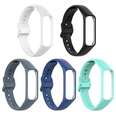 Silicone Wristband Adjustable Practical Smartwatch Belt Comfortable Watch Band Replacement Waterproof for Samsung Fit-E SM-R375