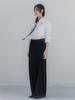 Memua Raffine Pocket Pintuck Wide Slacks