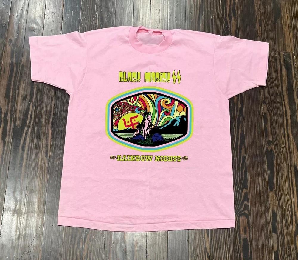 

Black Magick SS Band Rainbow Nights Pink S to 5XL Shirt PN403 Unisex T-Shirt XXXL