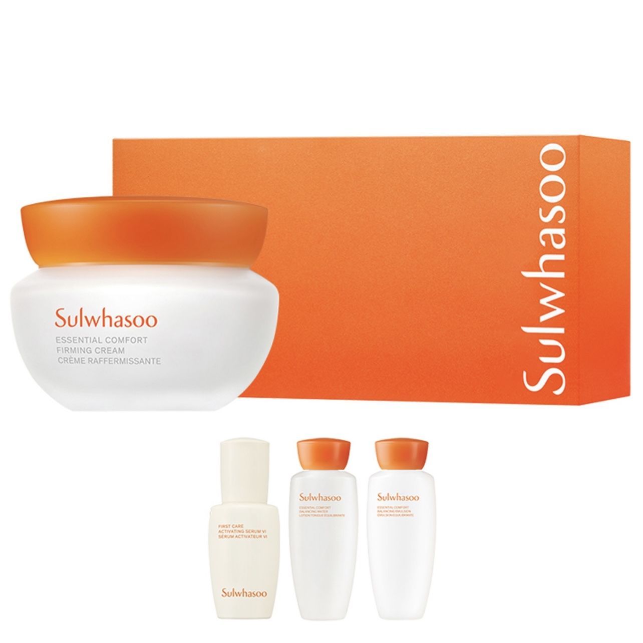 

Sulwhasoo Essential Comfort Firming Cream Limited Set 4 items + RANDOM GIFT